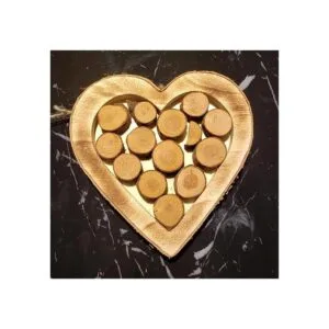 Gmark Rebanadas de madera natural de 1 a 1.5 pulgadas_5