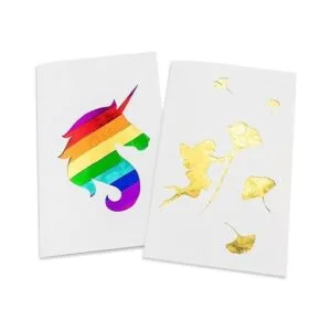 Hygloss Hojas y diseños de papel de aluminio metálico en_3