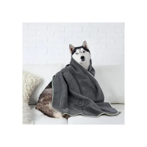 KinHwa Toalla de microfibra súper absorbente para perros_6