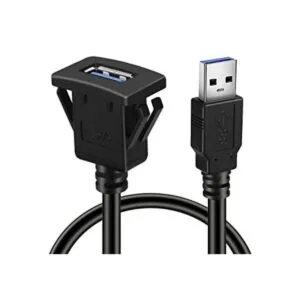 BATIGE Cable de extensión cuadrado de un solo puerto USB_1