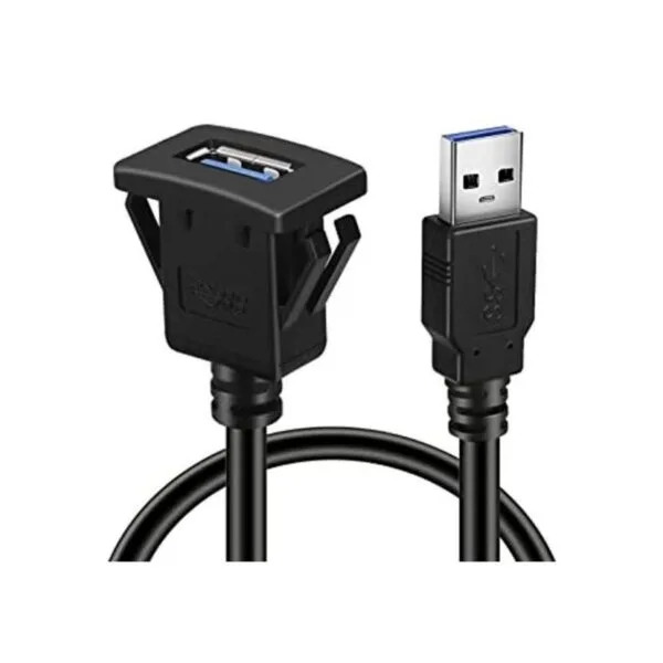 BATIGE Cable de extensión cuadrado de un solo puerto USB_1