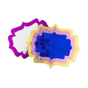 Hygloss Hojas y diseños de papel de aluminio metálico en_5