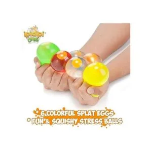 Juguetes esponjosos coloridos para huevos y palillos_2