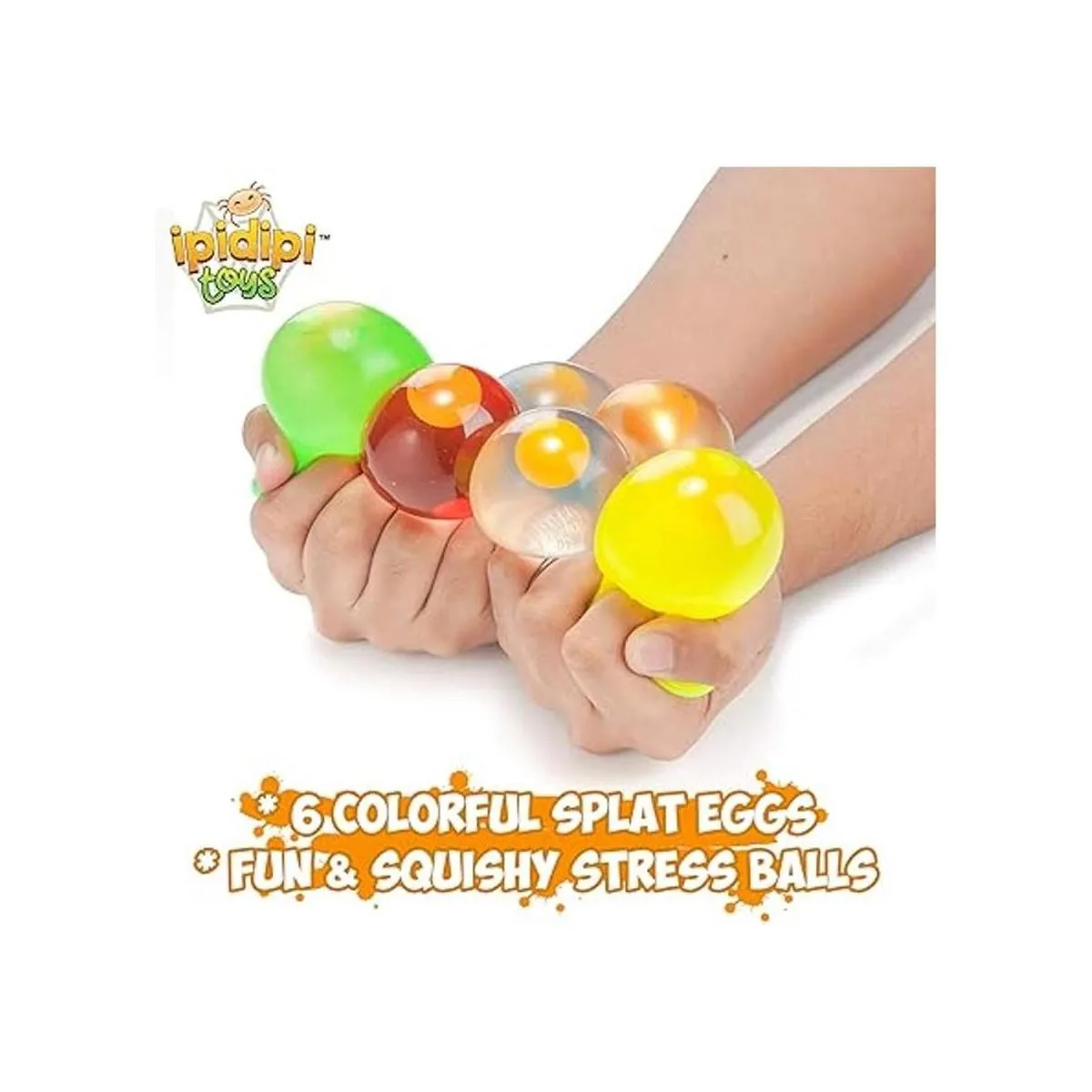 Juguetes esponjosos coloridos para huevos y palillos_2