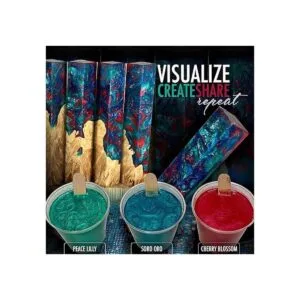 Pigmento en polvo de mica SoraIRO Blue 1.76 oz Aditivo_4