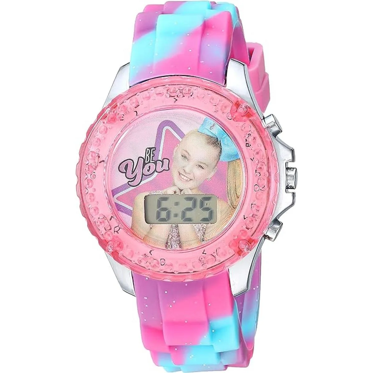 JoJo Siwa Reloj de cuarzo para niña con correa de_1