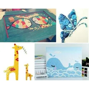 800 botones de resina de varios tamaños botones redondos_6