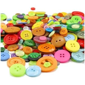 800 botones de resina de varios tamaños botones redondos_2