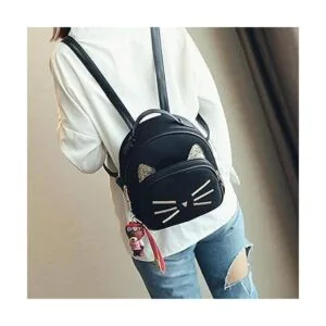 Mochila de terciopelo para adolescentes para niñas_3