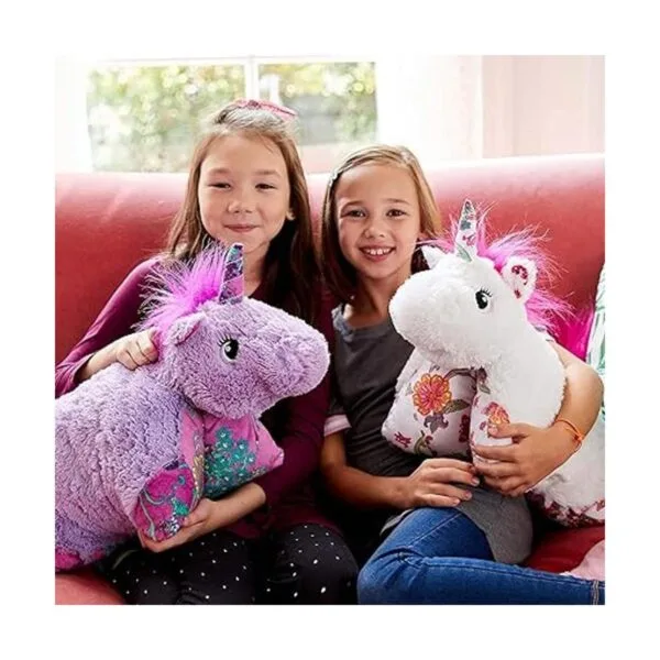 Pillow Pets Colorful Pink Unicorn Peluche de animal de_3