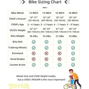 JOYSTAR Totem Kids Bike for 29 Years Old Boys Girls BMX_6