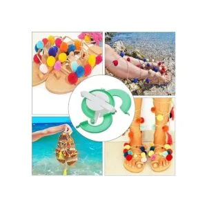 TOODOO Fabricante de pompones 4 tamaños diferentes para_3