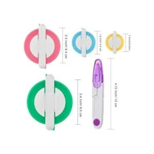 TOODOO Fabricante de pompones 4 tamaños diferentes para_2