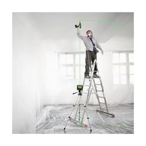 Nivel láser de línea cruzada con 2 puntos de plomada_6