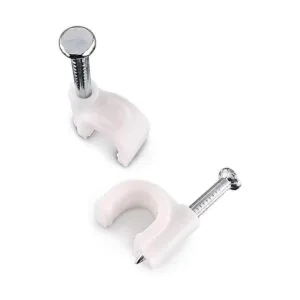 HS Clips de alambre 200 unidades Círculo Clavo Clips de_1