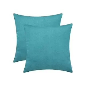 CaliTime Paquete de 2 fundas de almohada suaves para sofá_1