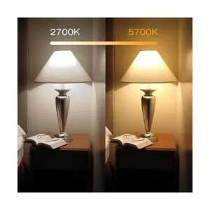 SUNNEST Bombilla LED que cambia de color 900 lm regulable_7