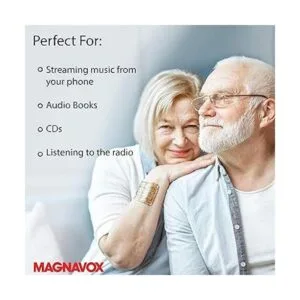 Magnavox MD6949 Caja de CD portátil de carga superior con_4