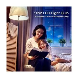 SUNNEST Bombilla LED que cambia de color 900 lm regulable_4