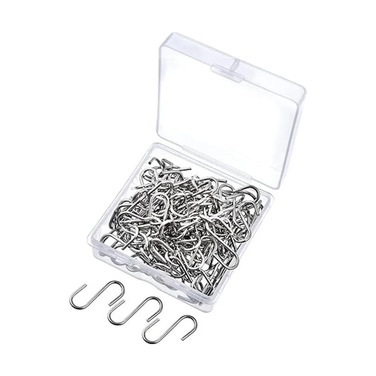 Etiquetas de madera de Navidad con 2 agujeros redondos de_7