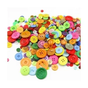 800 botones de resina de varios tamaños botones redondos_4