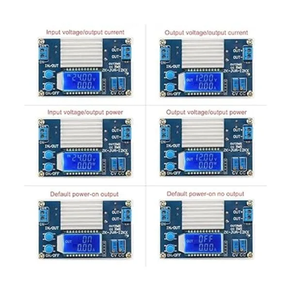 DROK Convertidor de corriente CC 5.3 V32 V a 1.2 V32 V 12_2