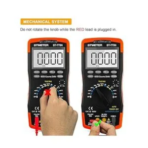 BTMETER BT770N TRMS Auto Manual de rango multímetros 6000_7