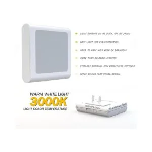 MAZTEK Luz nocturna LED enchufable con sensor automático_2