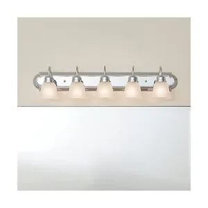 Kichler Lighting 5339CHS Baño de cinco luces cromado_3