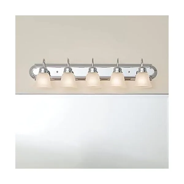 Kichler Lighting 5339CHS Baño de cinco luces cromado_3