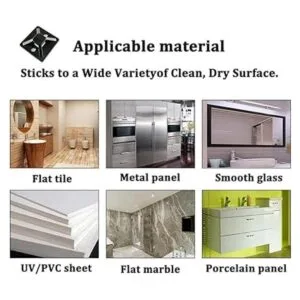 HS Soportes de brida de cables autoadhesivos con agujero_6