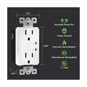 TOPGREENER Receptáculo protector de sobretensiones con_2