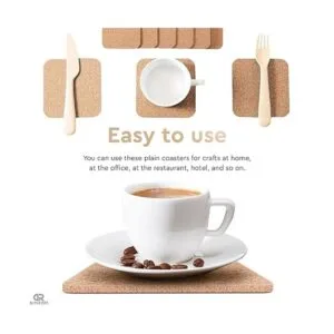 30 posavasos de corcho para bebidas absorbentes posavasos_4