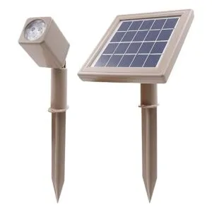 Hexagonal 50 x individual foco Solar LED de color blanco_1