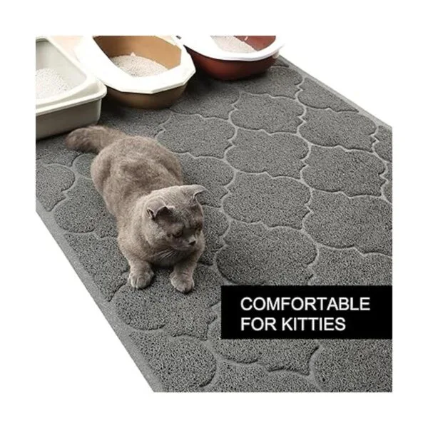 Alfombrilla de arena para gatos tamaño XL súper grande_7