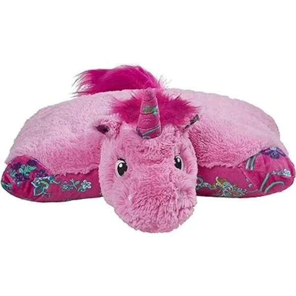 Pillow Pets Colorful Pink Unicorn Peluche de animal de_5