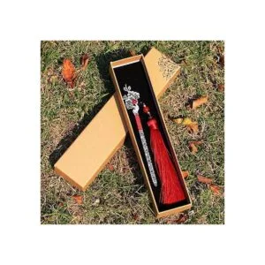 GTHER Marcapáginas de metal chino con borla marcapáginas_6