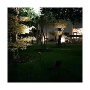 HEX 30X Foco solar doble LED blanco cálido impermeable_3