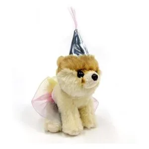 GUND Itty Bitty Boo Perro de peluche de piña 5 pulgadas_3