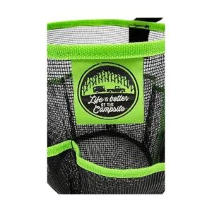 Camco Organizador de malla para ducha con bolsillos y asa_3