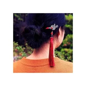 GTHER Marcapáginas de metal chino con borla marcapáginas_7