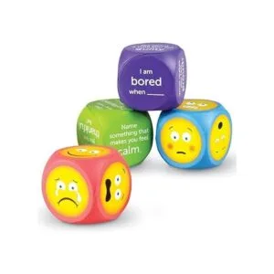 Learning Resources Cubos de emoji de espuma suave cubos_4