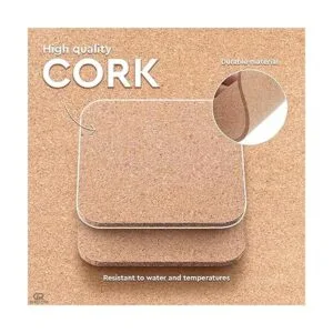 30 posavasos de corcho para bebidas absorbentes posavasos_3