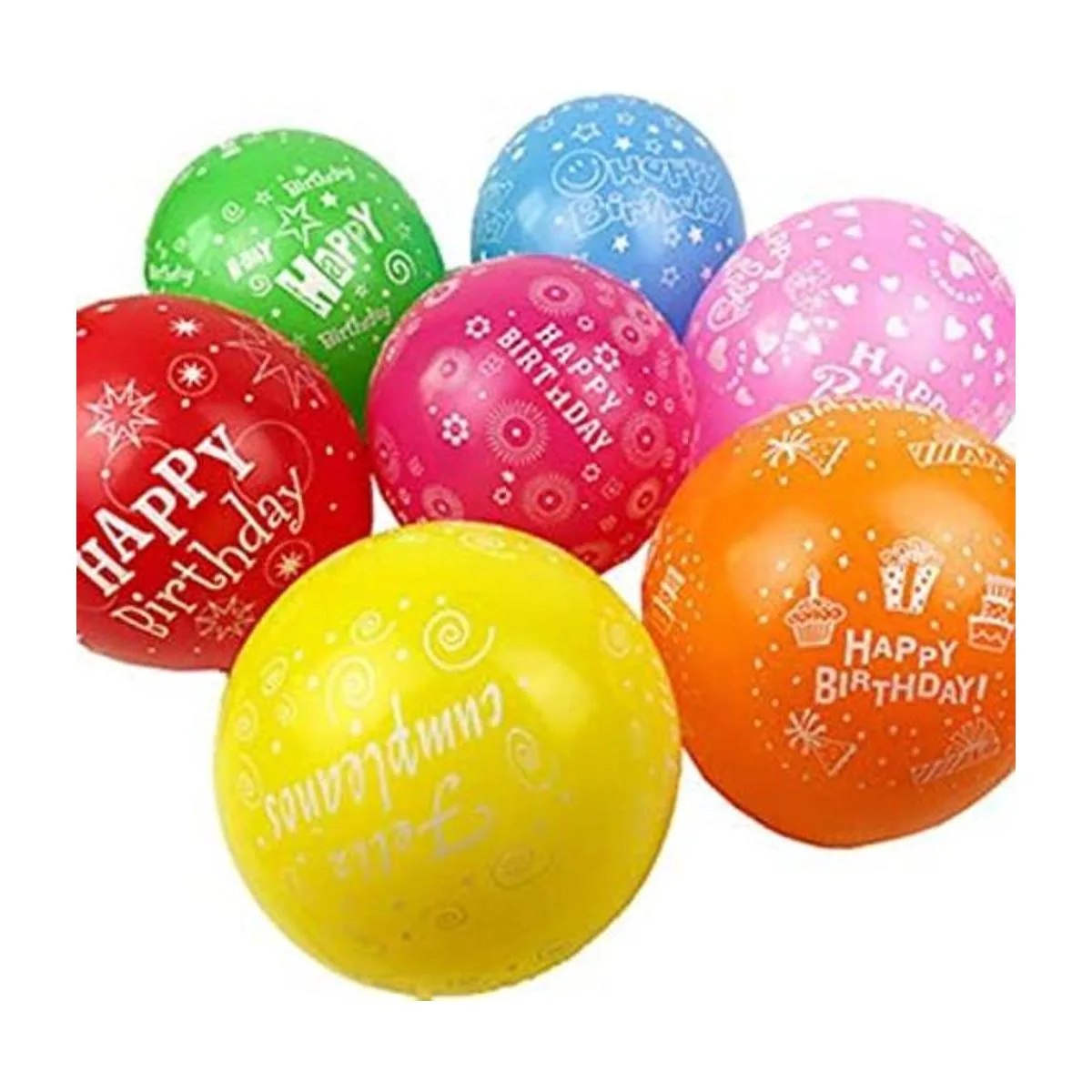 PeStary 100 globos de látex de 12.0 in con estampado de_1