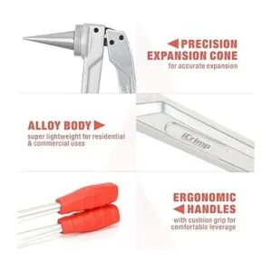 IWISS F1960 PEXa Herramienta de expansión con cortador de_4