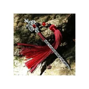 GTHER Marcapáginas de metal chino con borla marcapáginas_2