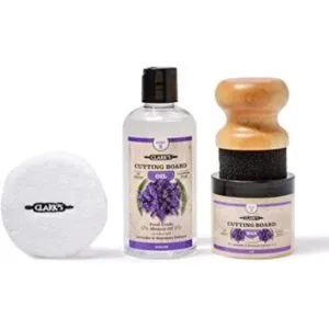 Kit de aceite y cera para tabla de cortar de CLARKs El_1