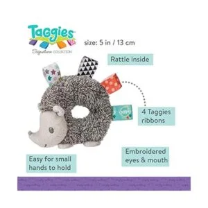 Taggies Heather Hedgehog Sonajero para bebé_2