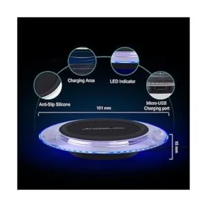 Cargador inalámbrico 10 W almohadilla de carga_2