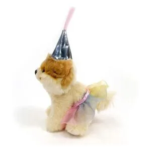 GUND Itty Bitty Boo Perro de peluche de piña 5 pulgadas_5